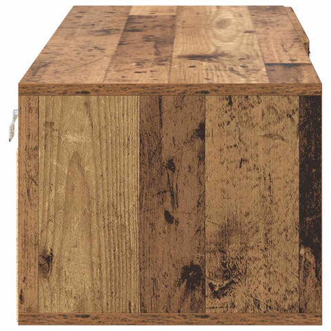 vidaXL TV Cabinet Old wood 100.5 x 39 x 30 cm Engineered wood