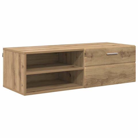 vidaXL TV Cabinet Artisan oak 100.5 x 39 x 30 cm Engineered wood
