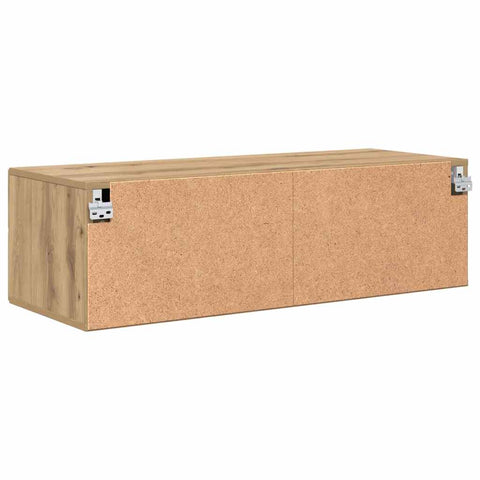 vidaXL TV Cabinet Artisan oak 100.5 x 39 x 30 cm Engineered wood