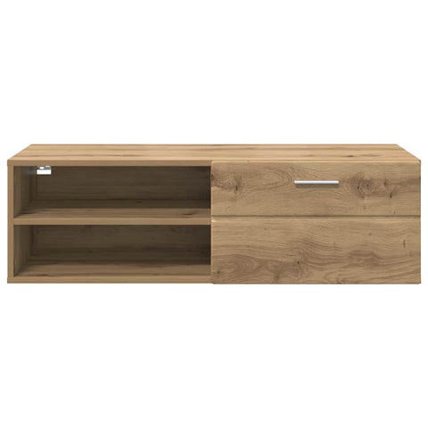 vidaXL TV Cabinet Artisan oak 100.5 x 39 x 30 cm Engineered wood
