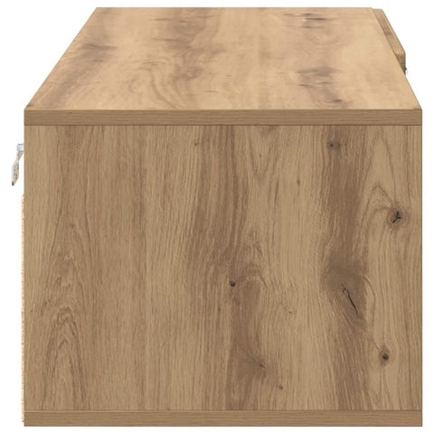 vidaXL TV Cabinet Artisan oak 100.5 x 39 x 30 cm Engineered wood