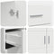 vidaXL Sideboard with Drawer White 88.5 x 30.5 x 73 cm Engineered wood
