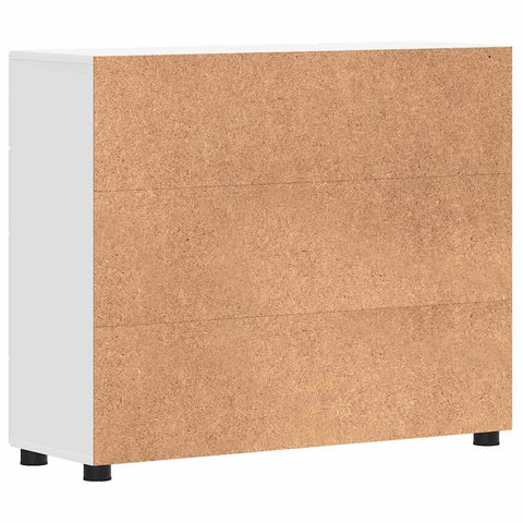 vidaXL Sideboard with Drawer White 88.5 x 30.5 x 73 cm Engineered wood