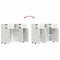 vidaXL Sideboard with Drawer White 88.5 x 30.5 x 73 cm Engineered wood