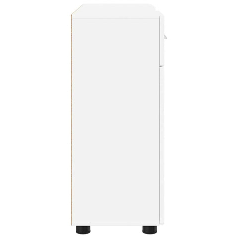 vidaXL Sideboard with Drawer White 88.5 x 30.5 x 73 cm Engineered wood