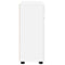 vidaXL Sideboard with Drawer White 88.5 x 30.5 x 73 cm Engineered wood