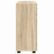 vidaXL Sideboard Sonoma oak 88.5 x 30.5 x 73 cm Engineered wood