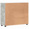 vidaXL Sideboard Concrete grey 88.5 x 30.5 x 73 cm Engineered wood