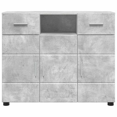 vidaXL Sideboard Concrete grey 88.5 x 30.5 x 73 cm Engineered wood