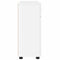 vidaXL Sideboard High gloss white 88.5 x 30.5 x 73 cm Engineered wood