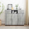 vidaXL Sideboard Grey sonoma 88.5 x 30.5 x 73 cm Engineered wood