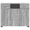 vidaXL Sideboard Grey sonoma 88.5 x 30.5 x 73 cm Engineered wood