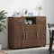 vidaXL Sideboard Brown oak 88.5 x 30.5 x 73 cm Engineered wood