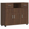 vidaXL Sideboard Brown oak 88.5 x 30.5 x 73 cm Engineered wood