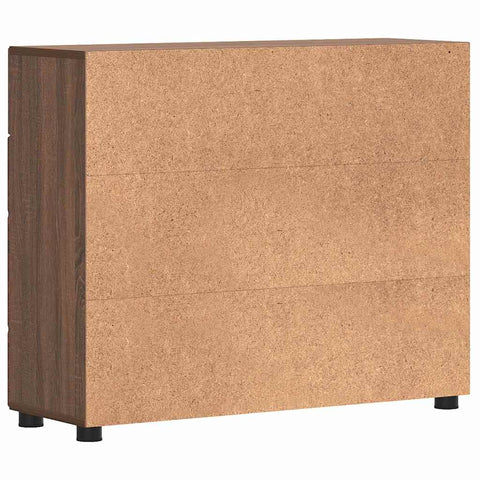 vidaXL Sideboard Brown oak 88.5 x 30.5 x 73 cm Engineered wood