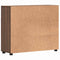 vidaXL Sideboard Brown oak 88.5 x 30.5 x 73 cm Engineered wood