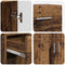 vidaXL Sideboard Old wood 88.5 x 30.5 x 73 cm Engineered wood