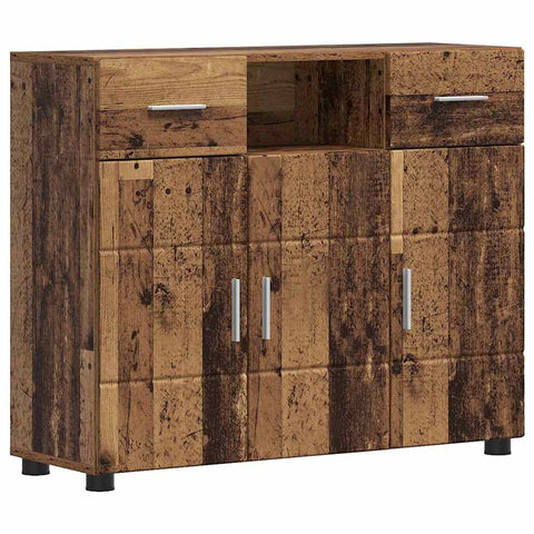 vidaXL Sideboard Old wood 88.5 x 30.5 x 73 cm Engineered wood
