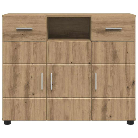 vidaXL Sideboard Artisan oak 88.5 x 30.5 x 73 cm Engineered wood