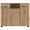vidaXL Sideboard Artisan oak 88.5 x 30.5 x 73 cm Engineered wood