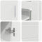 vidaXL Sideboard with Shelf White 55.5 x 29 x 100 cm Engineered wood
