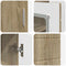 vidaXL Sideboard Sonoma oak 55.5 x 29 x 100 cm Engineered wood