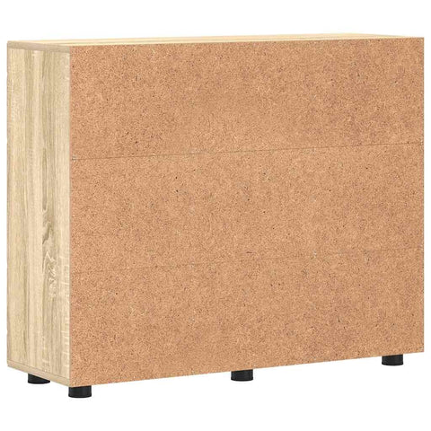 vidaXL Sideboard Sonoma oak 55.5 x 29 x 100 cm Engineered wood