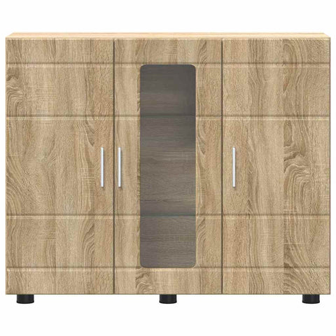 vidaXL Sideboard Sonoma oak 55.5 x 29 x 100 cm Engineered wood