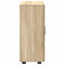 vidaXL Sideboard Sonoma oak 55.5 x 29 x 100 cm Engineered wood