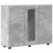 vidaXL Sideboard Concrete grey 55.5 x 29 x 100 cm Engineered wood