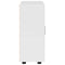 vidaXL Sideboard High gloss white 55.5 x 29 x 100 cm Engineered wood