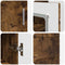 vidaXL Sideboard Smoked oak 55.5 x 29 x 100 cm Engineered wood
