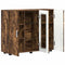 vidaXL Sideboard Smoked oak 55.5 x 29 x 100 cm Engineered wood
