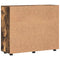 vidaXL Sideboard Smoked oak 55.5 x 29 x 100 cm Engineered wood