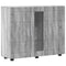 vidaXL Sideboard Grey sonoma 55.5 x 29 x 100 cm Engineered wood