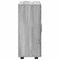 vidaXL Sideboard Grey sonoma 55.5 x 29 x 100 cm Engineered wood
