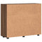vidaXL Sideboard Brown oak 55.5 x 29 x 100 cm Engineered wood