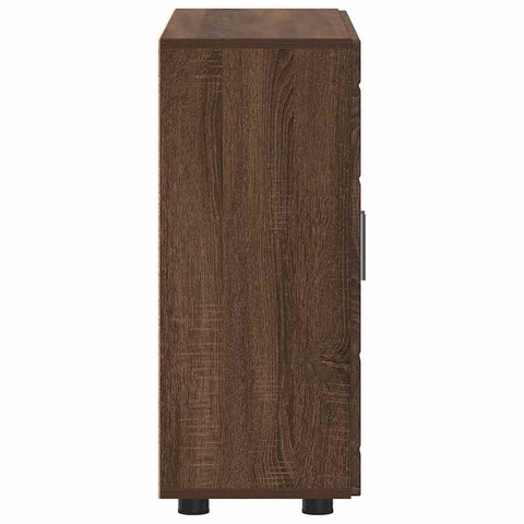vidaXL Sideboard Brown oak 55.5 x 29 x 100 cm Engineered wood