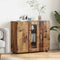 vidaXL Sideboard with Door Old wood 55.5 x 29 x 100 cm Engineered wood