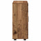 vidaXL Sideboard with Door Old wood 55.5 x 29 x 100 cm Engineered wood