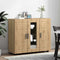 vidaXL Sideboard Artisan oak 55.5 x 29 x 100 cm Engineered wood