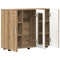 vidaXL Sideboard Artisan oak 55.5 x 29 x 100 cm Engineered wood
