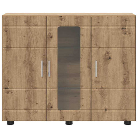 vidaXL Sideboard Artisan oak 55.5 x 29 x 100 cm Engineered wood