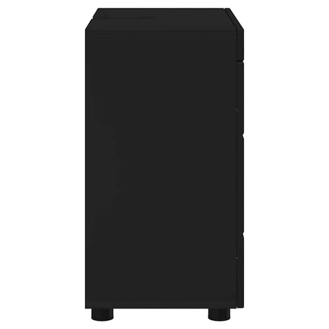 vidaXL Bathroom Basin Cabinet Black 60 x 34 x 63 cm Engineered wood