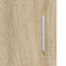 vidaXL Bathroom Basin Cabinet with Storage Sonoma oak 60 x 34 x 63 cm