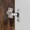vidaXL Bathroom Basin Cabinet with Storage Smoked oak 60 x 34 x 63 cm