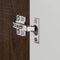 vidaXL Bathroom Basin Cabinet with Storage Brown oak 60 x 34 x 63 cm