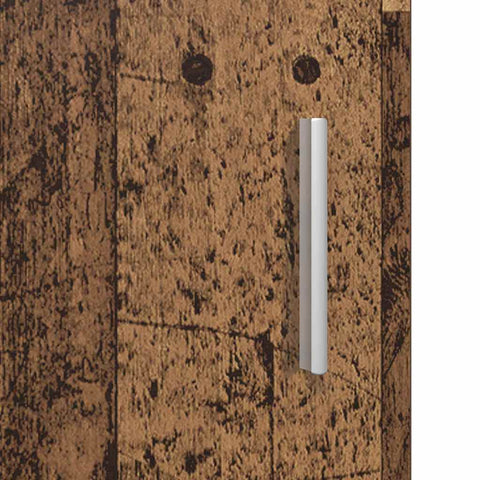 vidaXL Bathroom Basin Cabinet Old wood 60 x 34 x 63 cm Engineered wood