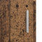 vidaXL Bathroom Basin Cabinet Old wood 60 x 34 x 63 cm Engineered wood