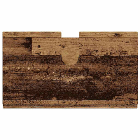 vidaXL Bathroom Basin Cabinet Old wood 60 x 34 x 63 cm Engineered wood
